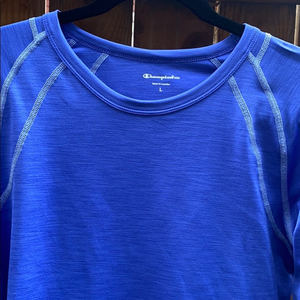 Champion Dri-Fit LS Athletic Top L - Picture 2 of 6
